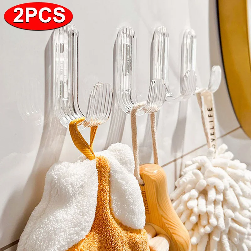 2PCS Self Adhesive Transparent J-type Wall Hook Self Adhesive for Hanging Jackets Kitchenware Bathrobes Bath Towels Kitchen Hook
2PCS Self Adhesive Transparent J-type Wall Hook Self Adhesive for Hanging Jackets Kitchenware Bathrobes Bath Towels Kitchen Hook
