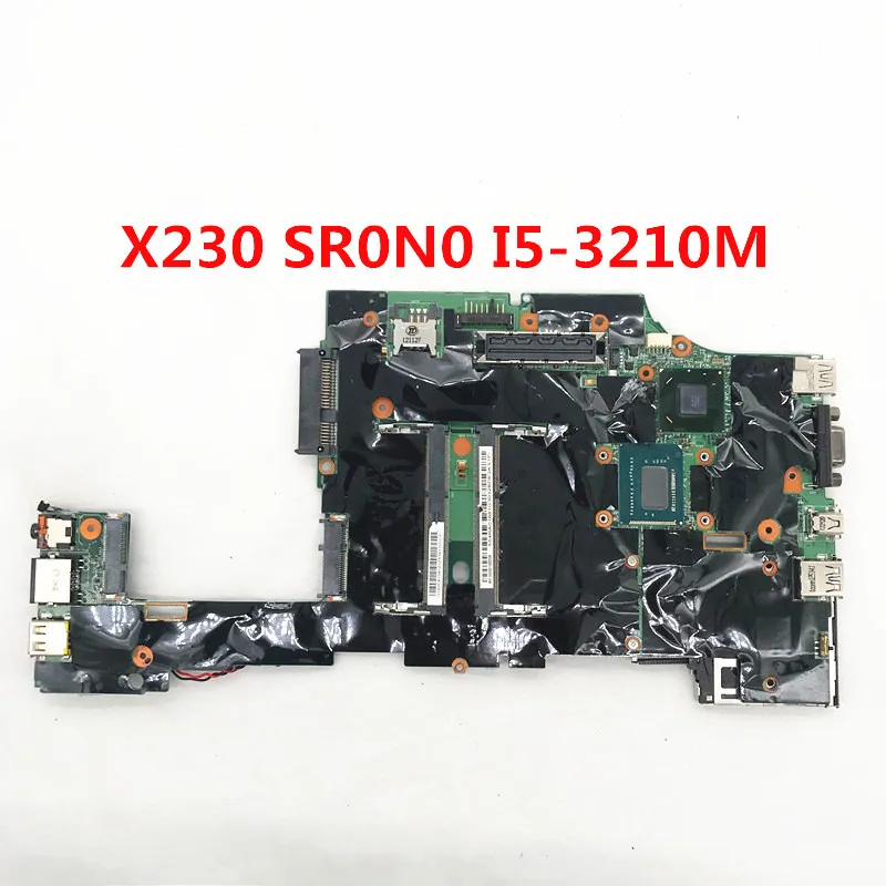 Материнская плата для ноутбука X230 с процессором SR0N0 I5-3210M DDR3 100% протестированная -