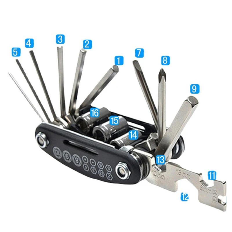 1 set MTB Bike Repair Tool Kit Portable Accessories Mountain Mini Tire Pump and Wrench Mountain Bike Repair Kit and Key Kit
1 set MTB Bike Repair Tool Kit Portable Accessories Mountain Mini Tire Pump and Wrench Mountain Bike Repair Kit and Key Kit