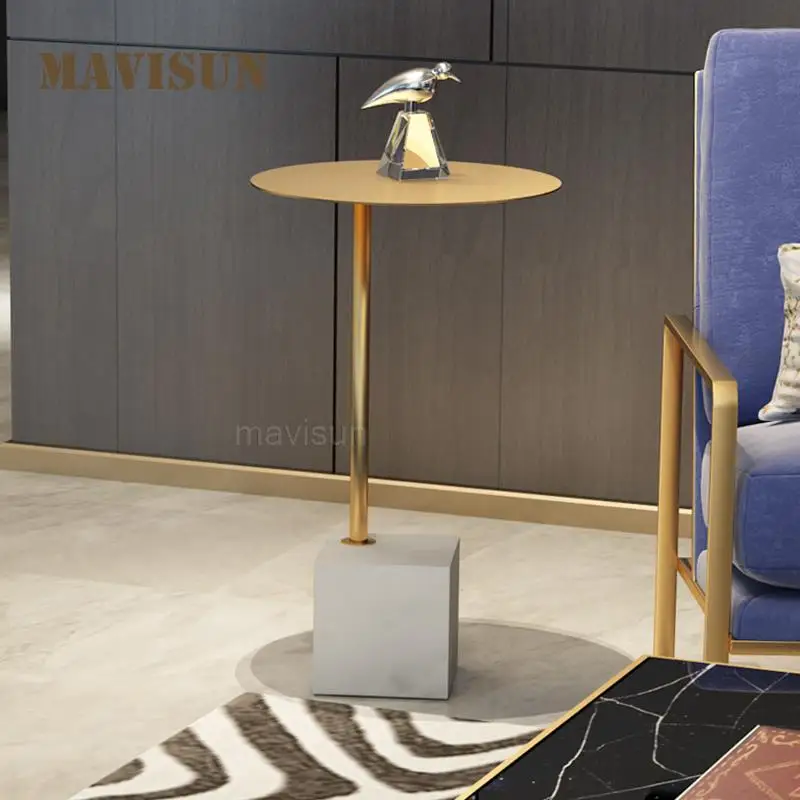 Nordic Marble Small Coffee Table Living Room Sofa Corner Simple Modern Bedside Iron Gold Table Muebles Living Room Furniture YH
Nordic Marble Small Coffee Table Living Room Sofa Corner Simple Modern Bedside Iron Gold Table Muebles Living Room Furniture YH