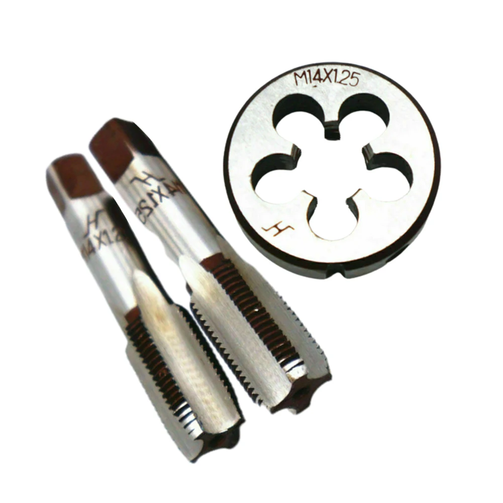 Durable Tap & Die Parts 3 Pcs Accessoires High Speed Steel Hot Sale M14X1.25mm Right Hand Useful For Muzzle Work
Durable Tap & Die Parts 3 Pcs Accessoires High Speed Steel Hot Sale M14X1.25mm Right Hand Useful For Muzzle Work