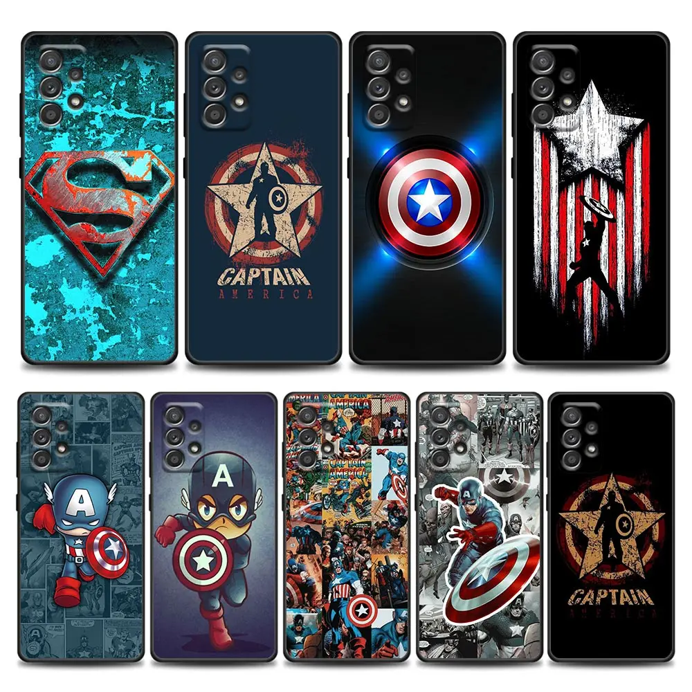 Phone Case for Samsung A01 A02 A03s A11 A12 A21s A32 5G A41 A72 5G A52s 5G A91 Soft Case Cover America Captain Marvel
Phone Case for Samsung A01 A02 A03s A11 A12 A21s A32 5G A41 A72 5G A52s 5G A91 Soft Case Cover America Captain Marvel