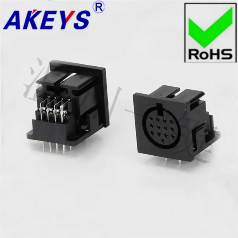 10 PCS DS-13-04a Square SD Large terminal connector generous 13-core 15-pin socket 13PIN needle DIN Master
10 PCS DS-13-04a Square SD Large terminal connector generous 13-core 15-pin socket 13PIN needle DIN Master