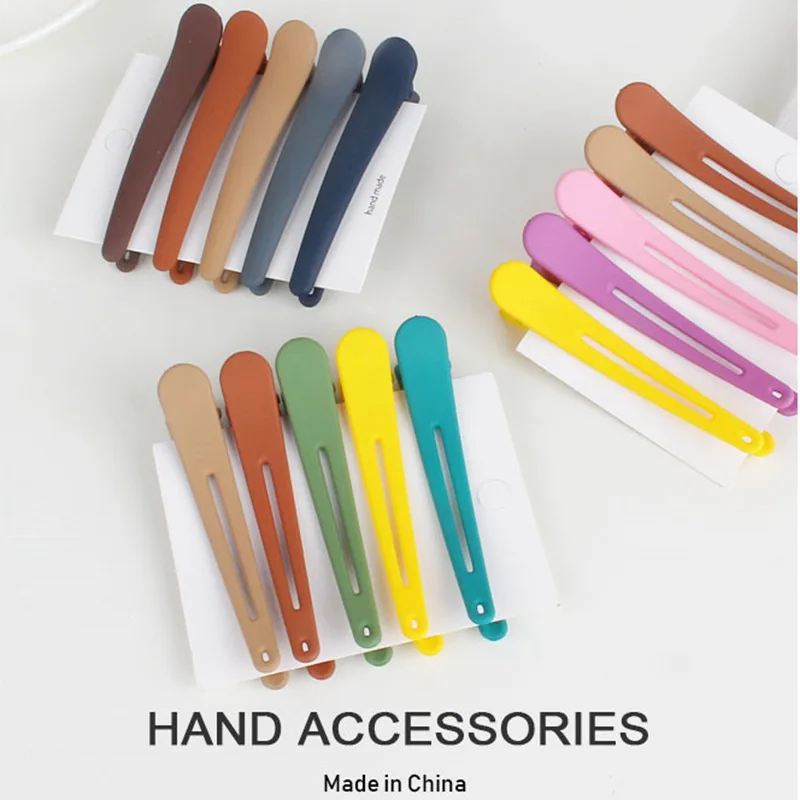 10 PCs Frosted Rubber Color Word Clip Bang Clip Makeup Duckbilled Hair Clip Korean Hair Accessories Women hair accessories
10 PCs Frosted Rubber Color Word Clip Bang Clip Makeup Duckbilled Hair Clip Korean Hair Accessories Women hair accessories