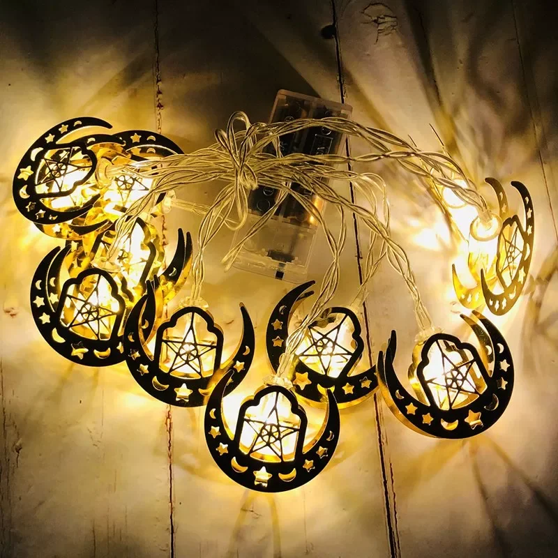 New Chirstmas Pendant Ramadan Decorations Moon Star Led String Lights EID Mubarak Decor For Home Islam Muslim Event Party Suppl
New Chirstmas Pendant Ramadan Decorations Moon Star Led String Lights EID Mubarak Decor For Home Islam Muslim Event Party Suppl