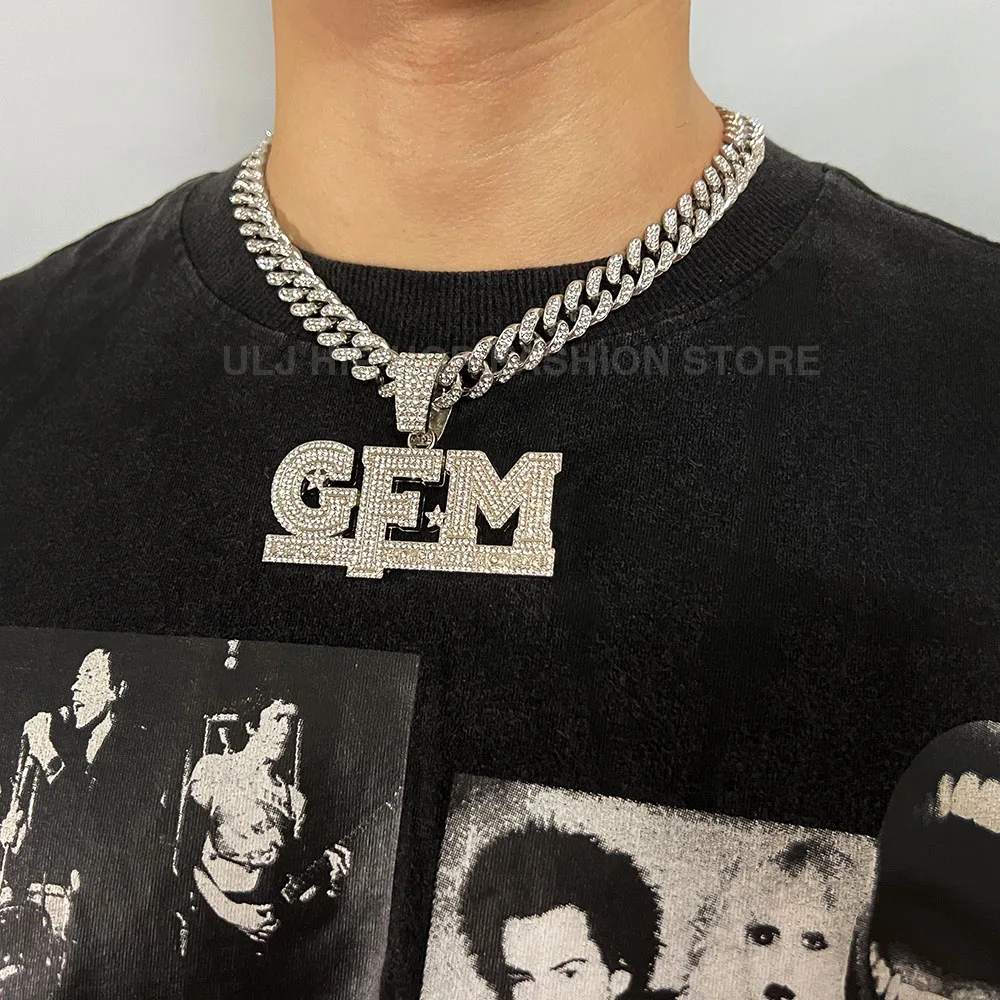 Мужская и женская подвеска с буквами в стиле хип-хоп
Мужская и женская подвеска с буквами в стиле хип-хоп