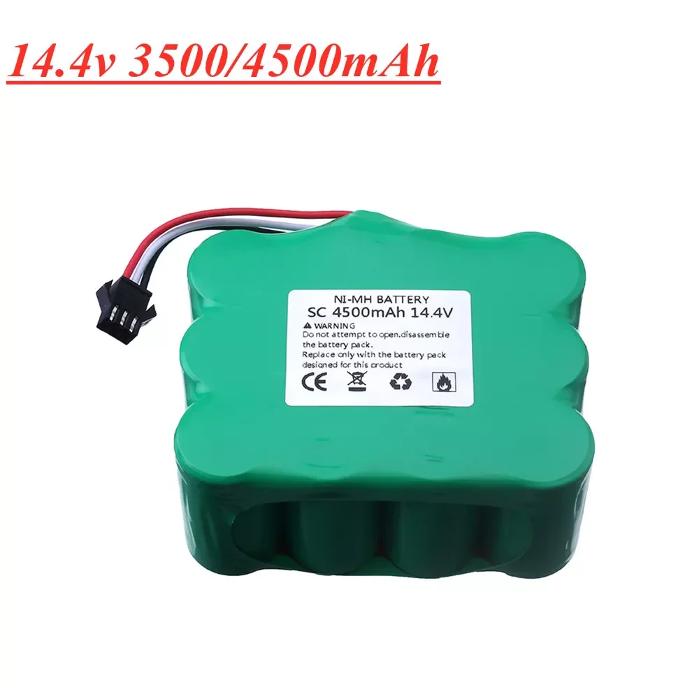 14.4v 3500mAh 4500mah Ni-MH Battery for KV8 XR510 XR210A XR210B XR510A XR510B XR510C 510D Vacuum Sweeping Cleaner Robot
14.4v 3500mAh 4500mah Ni-MH Battery for KV8 XR510 XR210A XR210B XR510A XR510B XR510C 510D Vacuum Sweeping Cleaner Robot