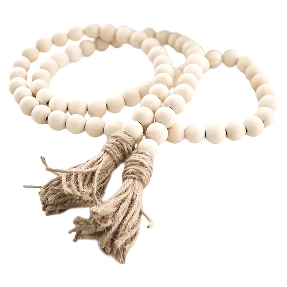 Decor Beads Garland Bead Farmhouse Wooden Wood Home Tassel Rustic Wall Hanging Tassels Decorative String Prayer Christmas
Decor Beads Garland Bead Farmhouse Wooden Wood Home Tassel Rustic Wall Hanging Tassels Decorative String Prayer Christmas