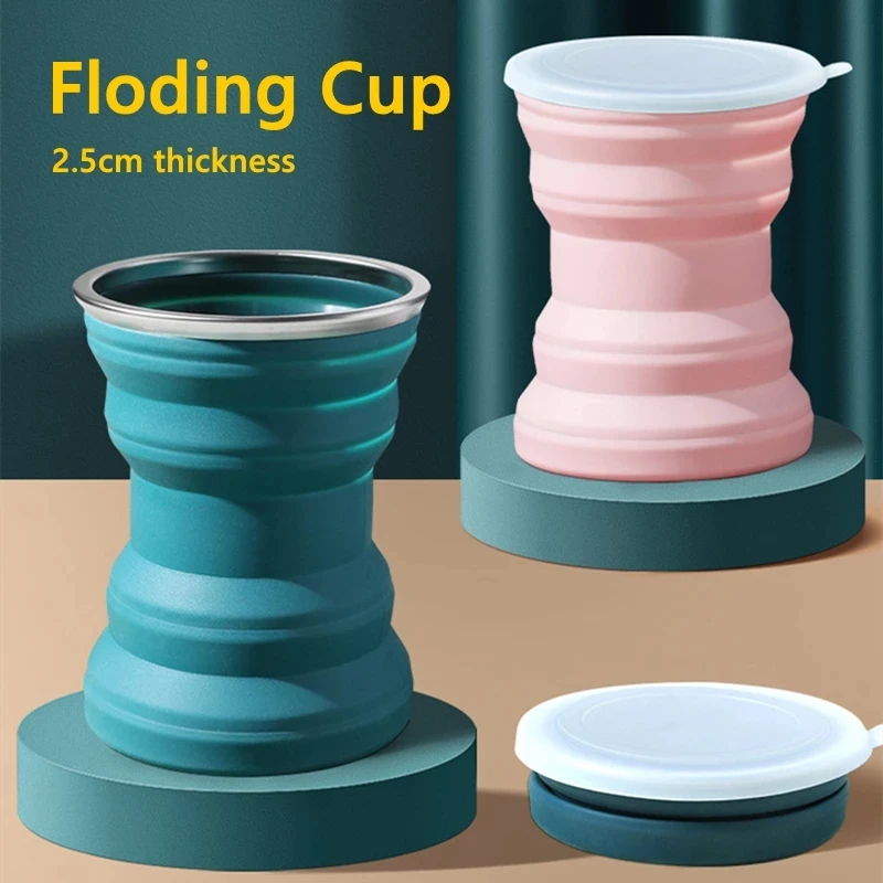 Silicone Folding Cup Traveling and Traveling Portable Mini Telescopic Cup with Lid Outdoor Travel Washing Mouth Cup
Silicone Folding Cup Traveling and Traveling Portable Mini Telescopic Cup with Lid Outdoor Travel Washing Mouth Cup