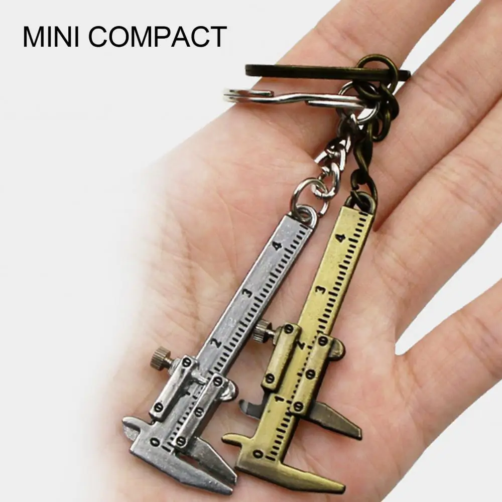 

Брелок с кольцом для ключей брелок мини унисекс Измерительный Инструмент Калибр