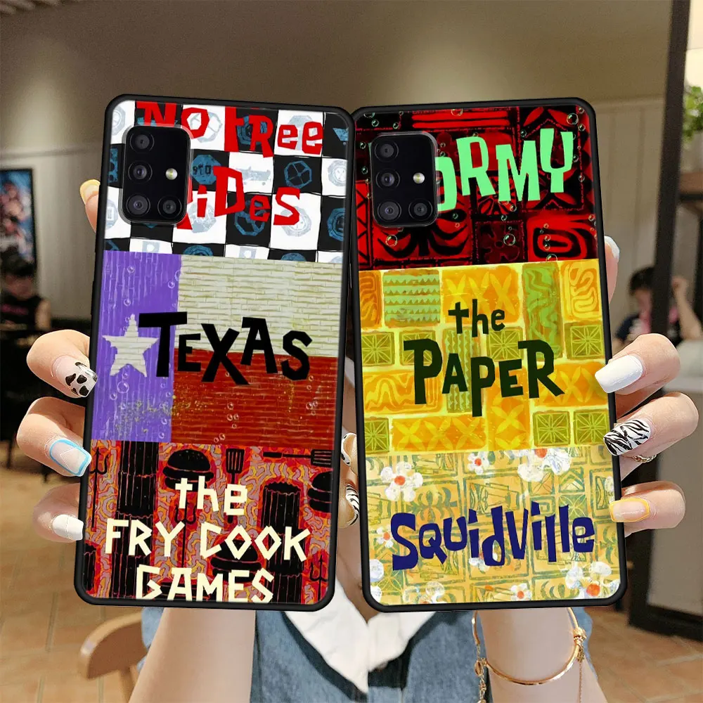 Capinha Original SpongeBob SpongeBobs Words Soft Case Cover for Samsung Galaxy A32 A71 A72 A21s A52 A31 A51 A12 A52s A41 Phone
Capinha Original SpongeBob SpongeBobs Words Soft Case Cover for Samsung Galaxy A32 A71 A72 A21s A52 A31 A51 A12 A52s A41 Phone