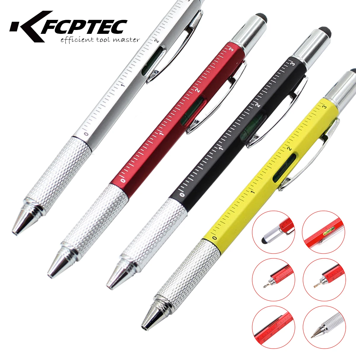 Multifunction Handheld Screwdriver Tool Ballpoint Pen Measure Technical Ruler Screwdriver Touch Screen Stylus Spirit Level
Multifunction Handheld Screwdriver Tool Ballpoint Pen Measure Technical Ruler Screwdriver Touch Screen Stylus Spirit Level
