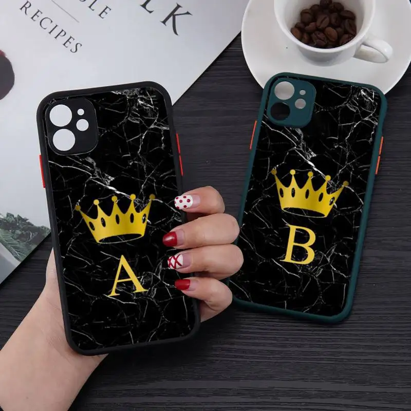 Letter Monogram Gold Marble Phone Case Black Green Color Matte Transparent For iPhone 13 12 11 Mini Pro Max X XR XS 7 8 Plus
Letter Monogram Gold Marble Phone Case Black Green Color Matte Transparent For iPhone 13 12 11 Mini Pro Max X XR XS 7 8 Plus