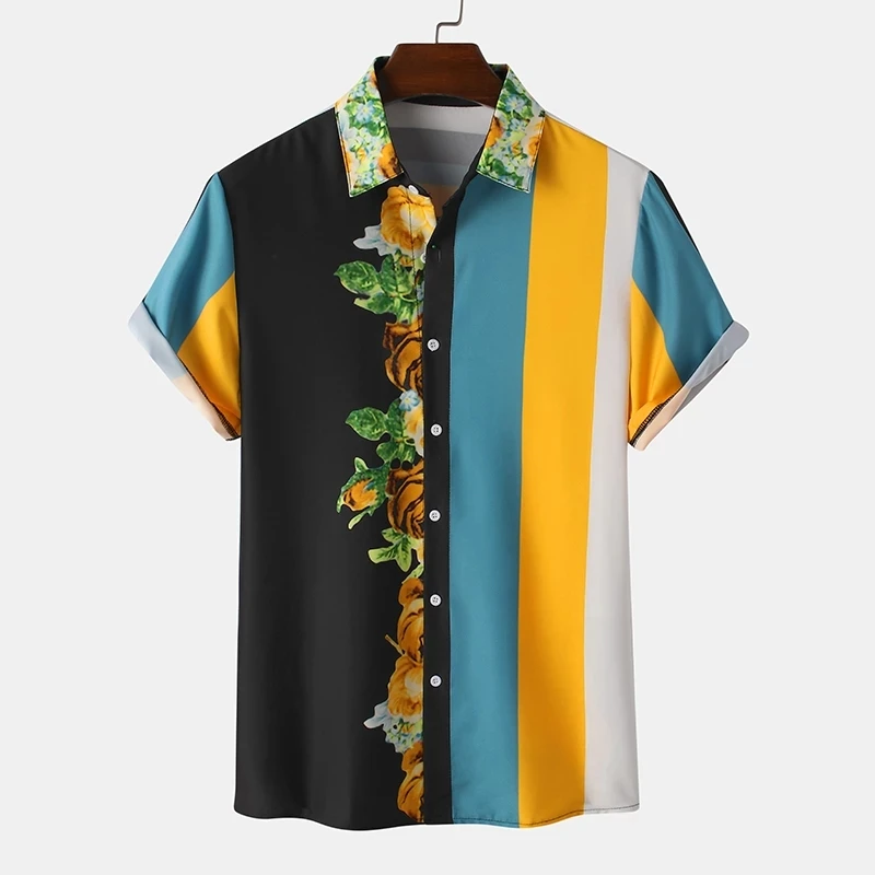 Men Clothing 2022 New Men's Short Sleeve Casual Shirts Lapel Fashion Street Tide Shirts Hawaiian Beach Men's Shirts
Men Clothing 2022 New Men's Short Sleeve Casual Shirts Lapel Fashion Street Tide Shirts Hawaiian Beach Men's Shirts
