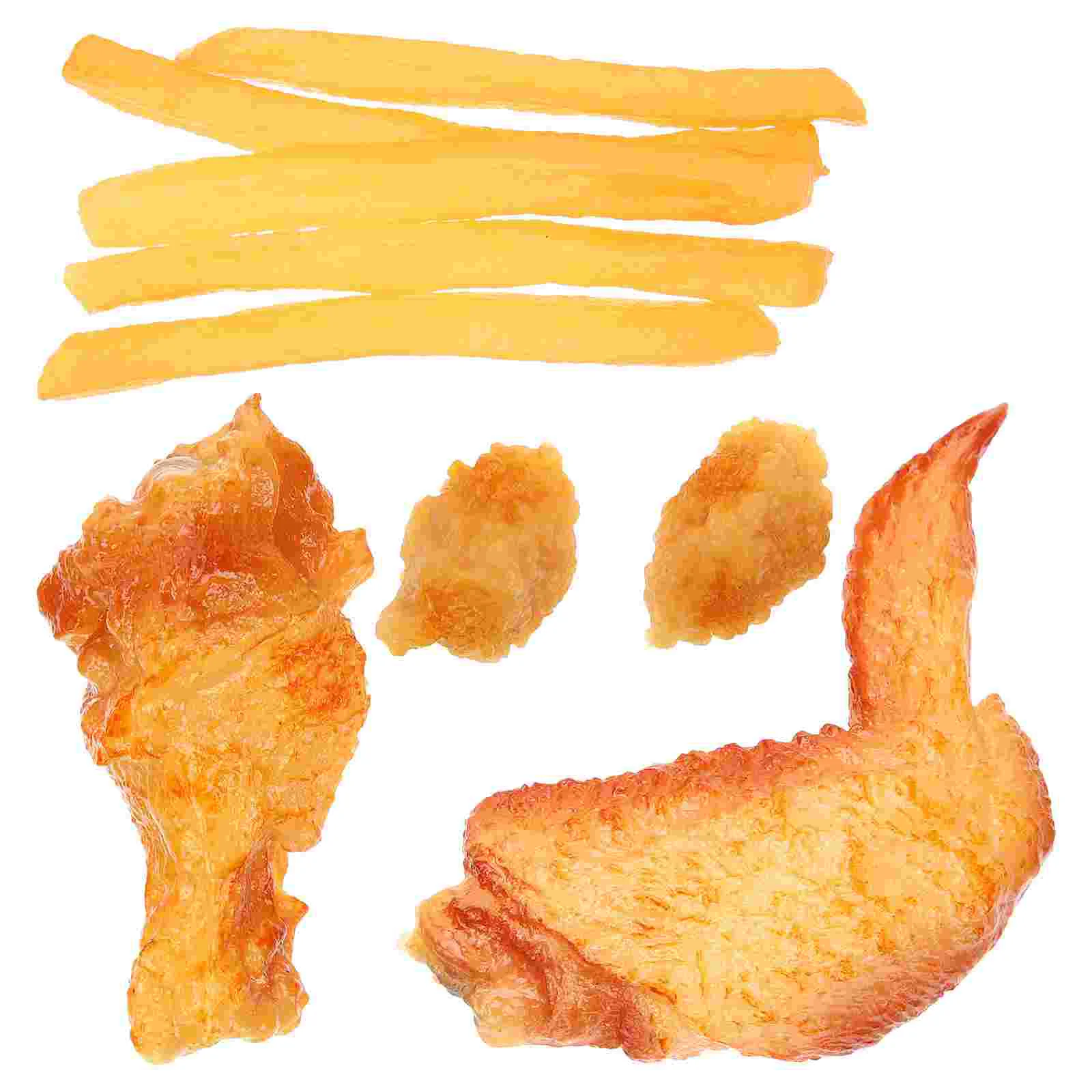 Chicken Fake Artificial False Models Cabinet Vegetable Play Model Decorative Fast Realistic Leg Toy Roasted Lifelike Wing Fries
Chicken Fake Artificial False Models Cabinet Vegetable Play Model Decorative Fast Realistic Leg Toy Roasted Lifelike Wing Fries