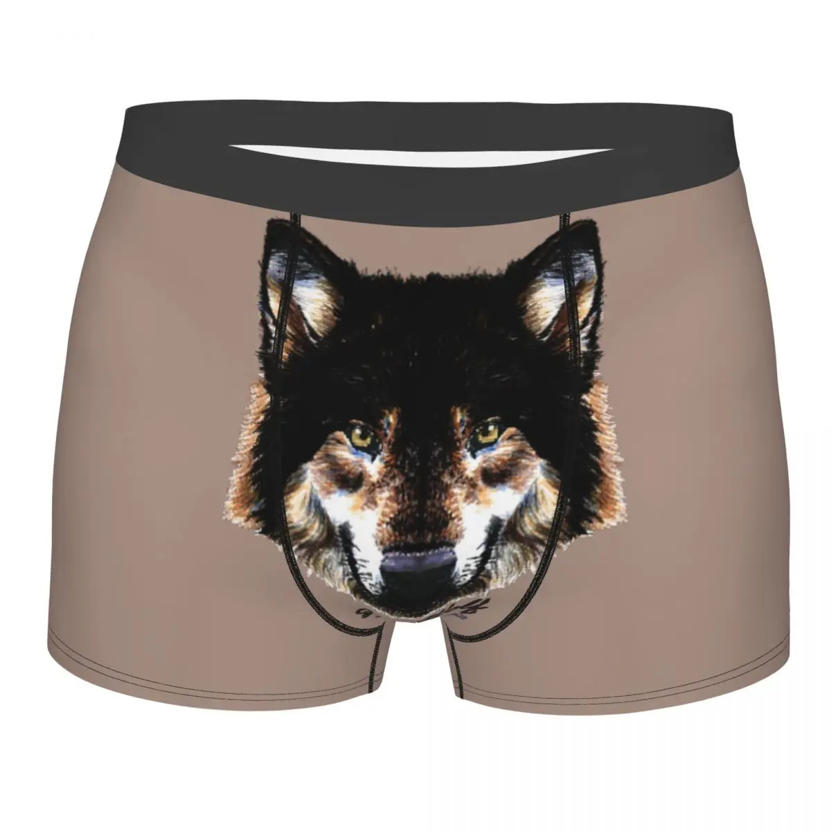 Scary Wolf Head Portrait Man Underwear Boxer Briefs Shorts Panties Novelty Breathable Underpants for Homme Plus Size
Scary Wolf Head Portrait Man Underwear Boxer Briefs Shorts Panties Novelty Breathable Underpants for Homme Plus Size