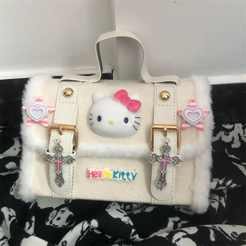 Bags for Women Sanrio Cute Hello Kitty Bag Pink Girl Plush Women's Handbag Messenger Bag Purses and Handbags
Bags for Women Sanrio Cute Hello Kitty Bag Pink Girl Plush Women's Handbag Messenger Bag Purses and Handbags