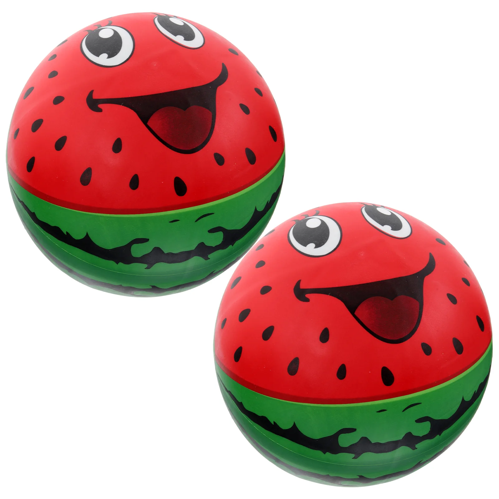 

2pcs Kid Toys Inflatable Watermelon Bouncing Ball Inflatable Watermelon Bouncy Toys Balls