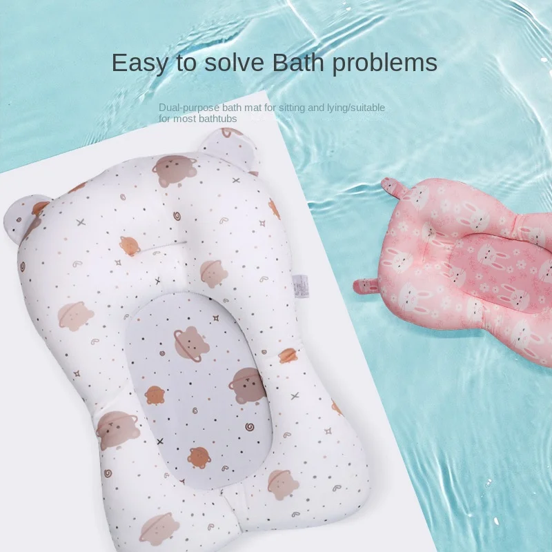 Cartoon Baby Shower Bath Tub Pad Non-Slip Newborn Bathtub Mat Safety Nursing Foldable Support Comfort Body Cushion Mat Pillow
Cartoon Baby Shower Bath Tub Pad Non-Slip Newborn Bathtub Mat Safety Nursing Foldable Support Comfort Body Cushion Mat Pillow