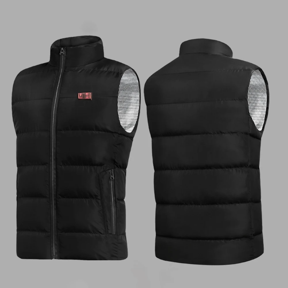 9 Heating Zones Sportswear Heated Coat 3 Heating Levels Stand Collar Zip Heated Vest with Pockets Smart Heated for Men Women
9 Heating Zones Sportswear Heated Coat 3 Heating Levels Stand Collar Zip Heated Vest with Pockets Smart Heated for Men Women