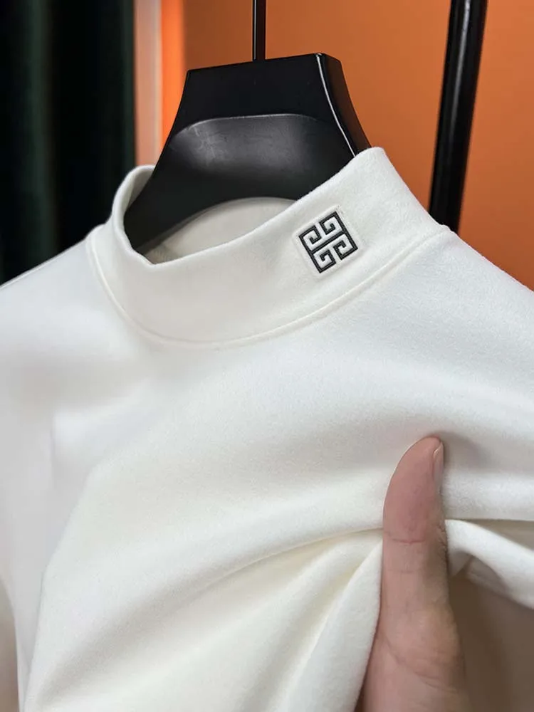 High-end Spring and Autumn Casual Men's Fashion Dralon Bottoming Shirt Sweater Trendy Embroidered Comfortable Long-sleeved M-4XL
High-end Spring and Autumn Casual Men's Fashion Dralon Bottoming Shirt Sweater Trendy Embroidered Comfortable Long-sleeved M-4XL