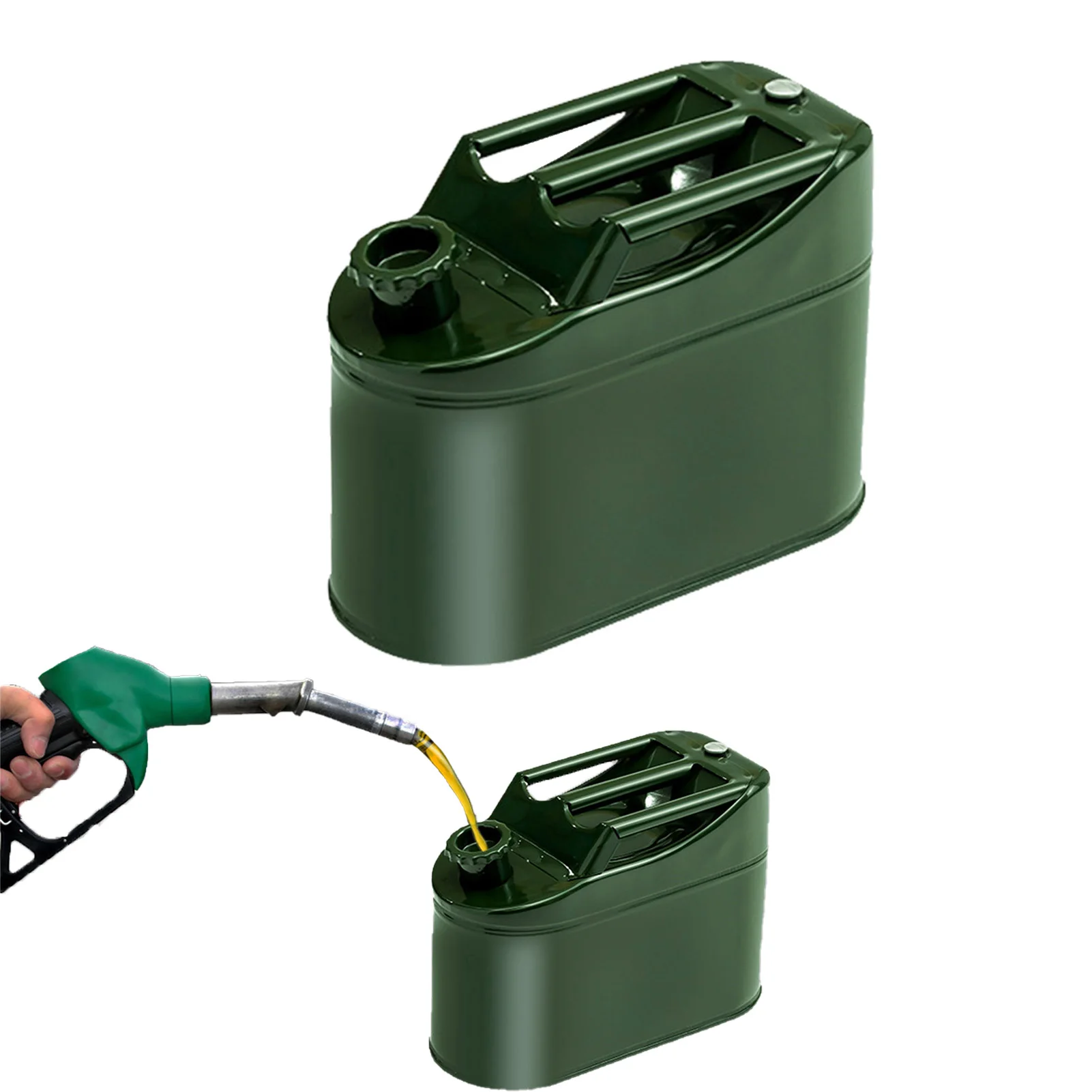 For 3/5L Jerry Cans With Connector Anti-static Corrosion-resistant Three Handles Jerry Can Gaskets Stainless Steel Oil Can
For 3/5L Jerry Cans With Connector Anti-static Corrosion-resistant Three Handles Jerry Can Gaskets Stainless Steel Oil Can
