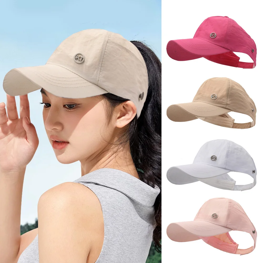 Pure Color High Ponytail Baseball Cap for Women Girls Sport Running Golf Tennis Caps Bundle Hair Tie High Messy Caps Female
Pure Color High Ponytail Baseball Cap for Women Girls Sport Running Golf Tennis Caps Bundle Hair Tie High Messy Caps Female
