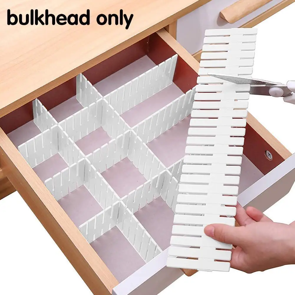 Adjustable Drawer Divider DIY Storage Shelves Household Free Combination Plastic Partition Board Space-saving Division Tools 4PC
Adjustable Drawer Divider DIY Storage Shelves Household Free Combination Plastic Partition Board Space-saving Division Tools 4PC