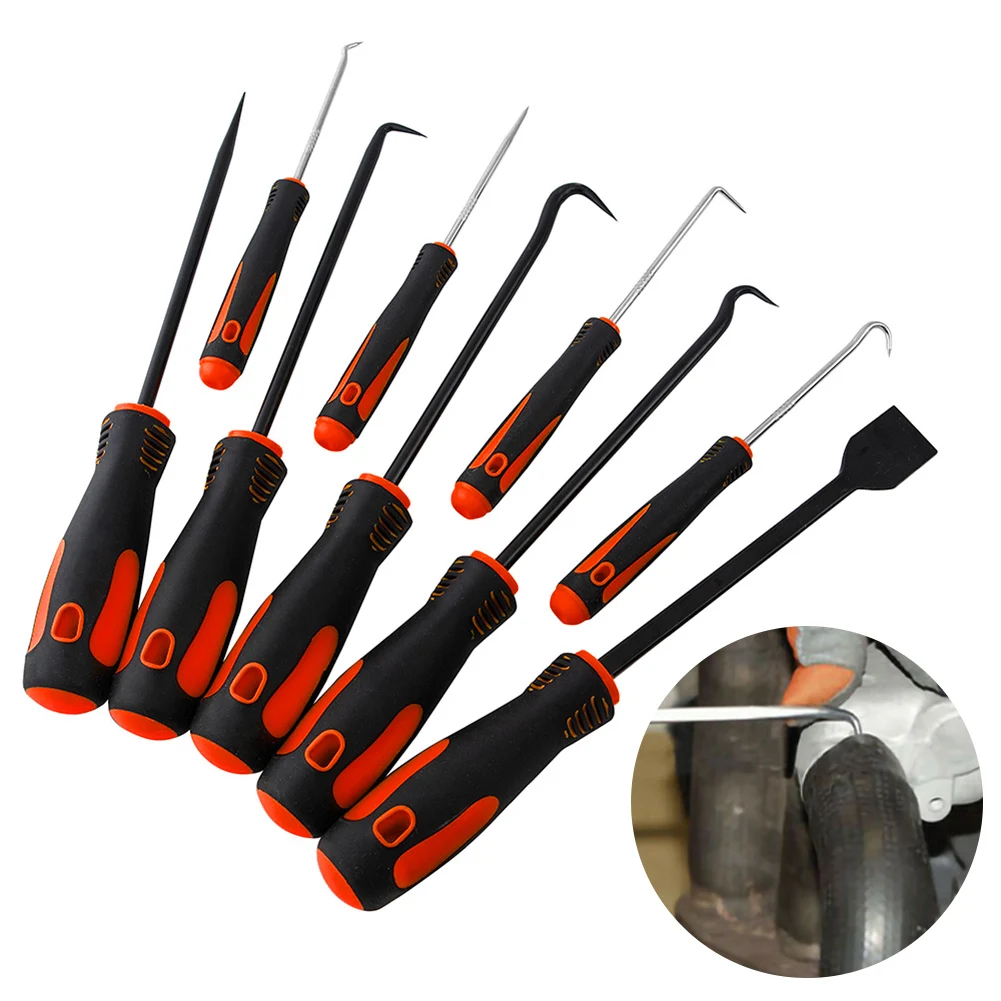 9Pcs Precision Pick and Hook Set 165mm 260mm Automotive Maintenance Tool Kit Car Oil Seal O Ring Seal Gasket Pick Remover Tool
9Pcs Precision Pick and Hook Set 165mm 260mm Automotive Maintenance Tool Kit Car Oil Seal O Ring Seal Gasket Pick Remover Tool