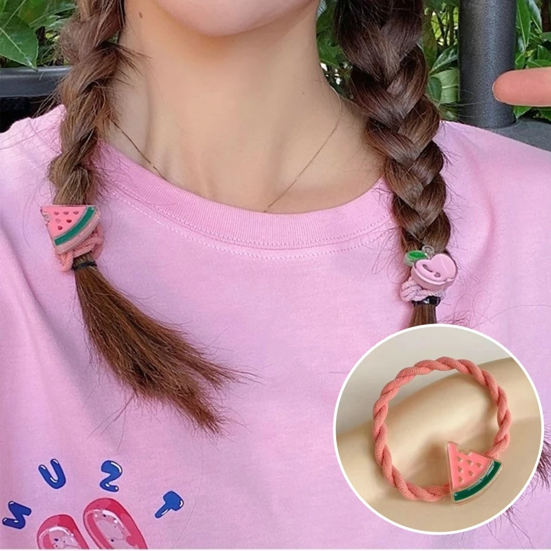 Colorful Hair Coils Hair Rope Sweet And Lovely Head Rope Cartoon Fruit Tie Ponytail Leather Band Mori Hair Accessories
Colorful Hair Coils Hair Rope Sweet And Lovely Head Rope Cartoon Fruit Tie Ponytail Leather Band Mori Hair Accessories