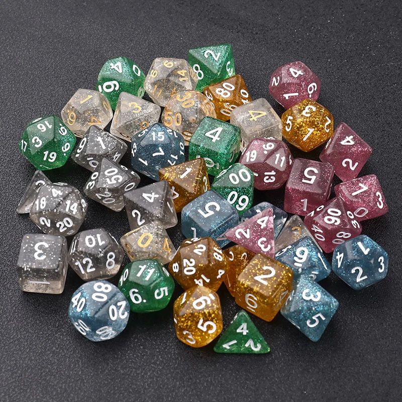 7Pcs/set Acrylic Polyhedral Double-Colors Game Dice For RPG Dungeons And Dragons DND PRTG D20 D12 D10 D8 D6 D4 Table Game
7Pcs/set Acrylic Polyhedral Double-Colors Game Dice For RPG Dungeons And Dragons DND PRTG D20 D12 D10 D8 D6 D4 Table Game
