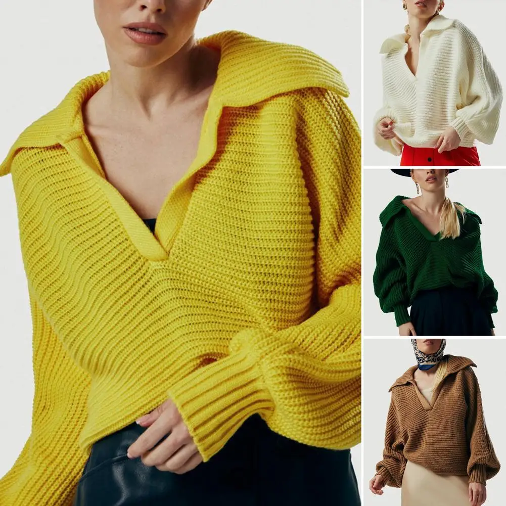 Chic Women Autumn Winter Warm Office Pullover Sweater Women Knitwear Soft Coldproof
Chic Women Autumn Winter Warm Office Pullover Sweater Women Knitwear Soft Coldproof