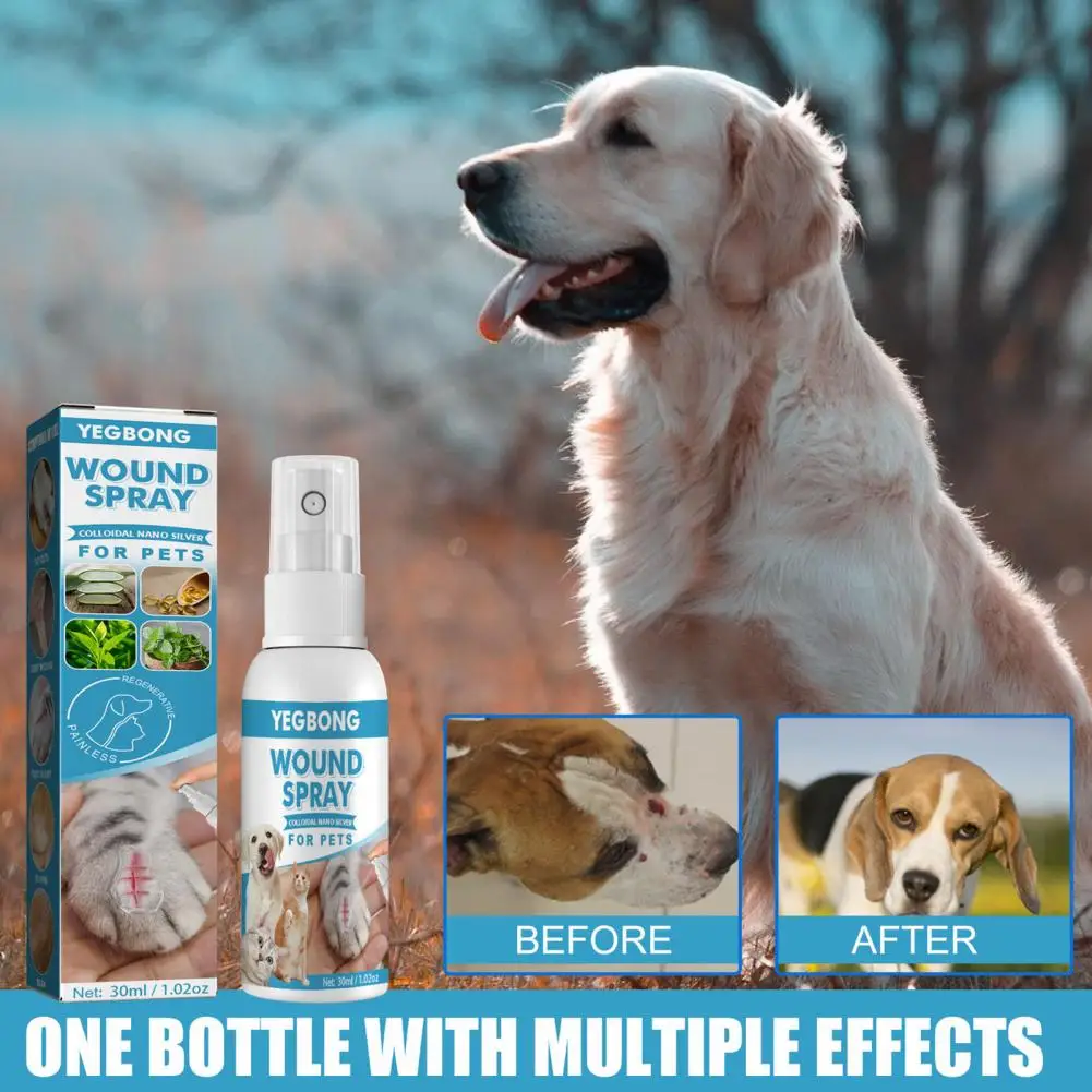 30ml Pet Spray Fine Mist Natural Press Head Mild Plant Extract Treating Wounds Remove Dust Wound Skin Care Dog Cats Healing Spra
30ml Pet Spray Fine Mist Natural Press Head Mild Plant Extract Treating Wounds Remove Dust Wound Skin Care Dog Cats Healing Spra