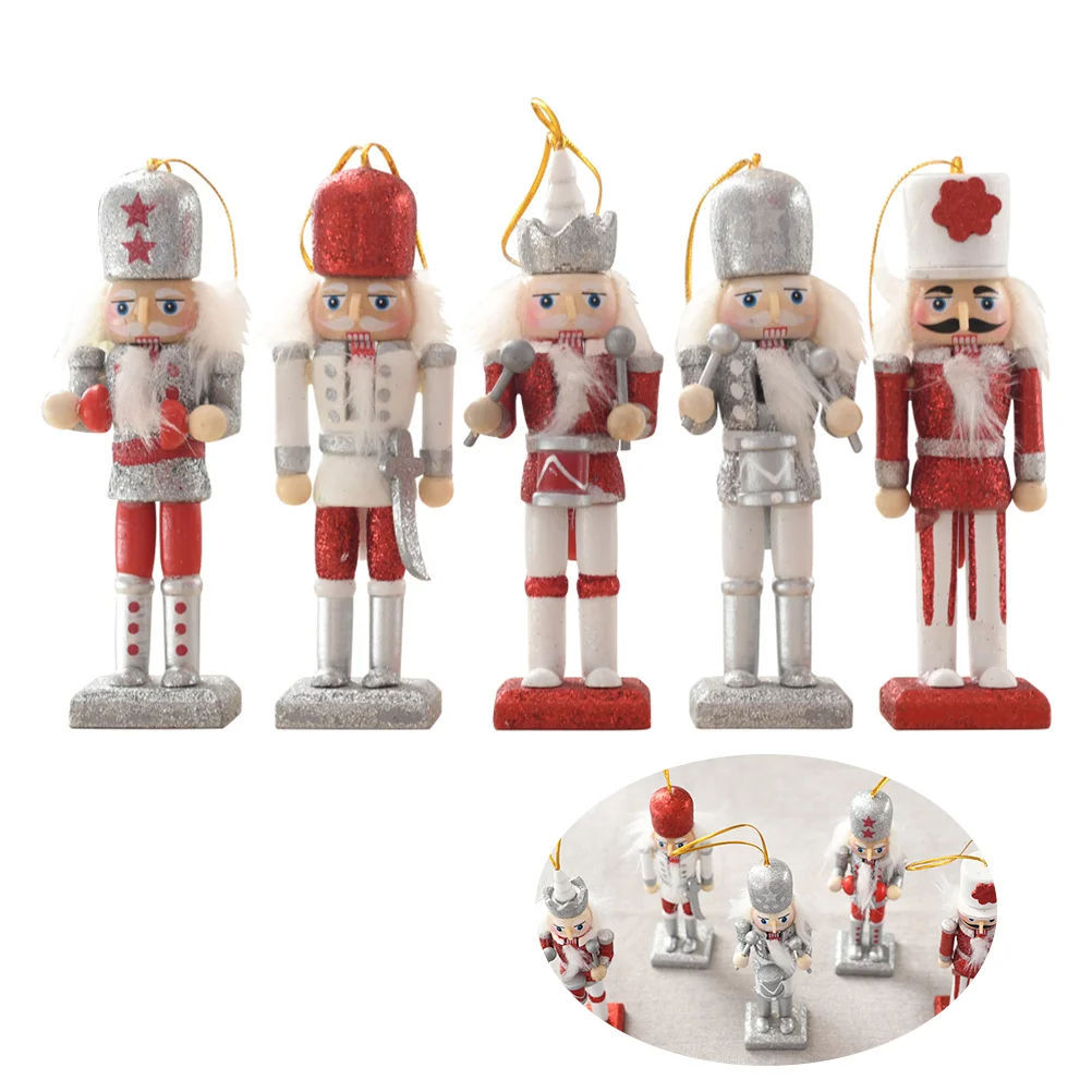 Nutcracker Christmas Wooden Ornament Nutcrackers Figures Decorations Hanging Mini Ornaments Pendant Soldierdecor Decoration
Nutcracker Christmas Wooden Ornament Nutcrackers Figures Decorations Hanging Mini Ornaments Pendant Soldierdecor Decoration