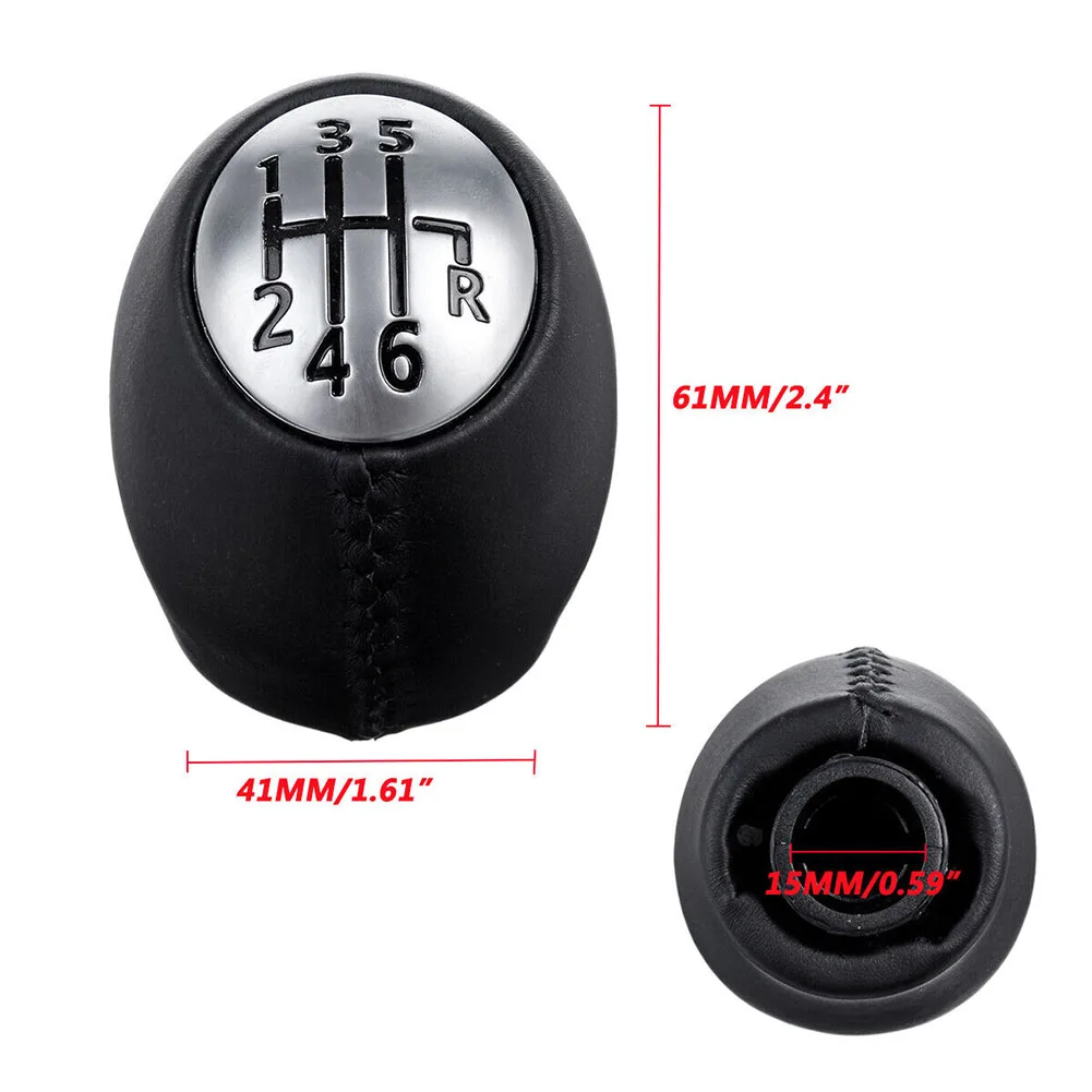 Practical Durable High Quality Knob Gear Shift Useful 6 Speed 61mm Height Safety Stylish Accessories Decoration
Practical Durable High Quality Knob Gear Shift Useful 6 Speed 61mm Height Safety Stylish Accessories Decoration