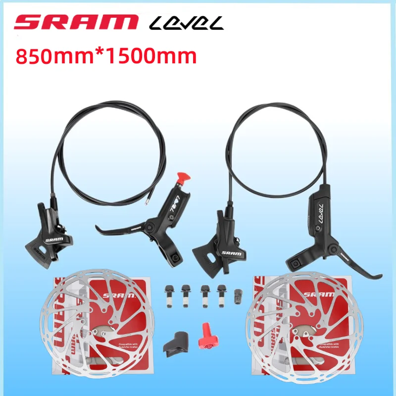 SRAM AVID LEVEL Mountain Bike Oil Brake Hydraulic Brake Internal Wiring Oil Disc Split Disc Brake
SRAM AVID LEVEL Mountain Bike Oil Brake Hydraulic Brake Internal Wiring Oil Disc Split Disc Brake