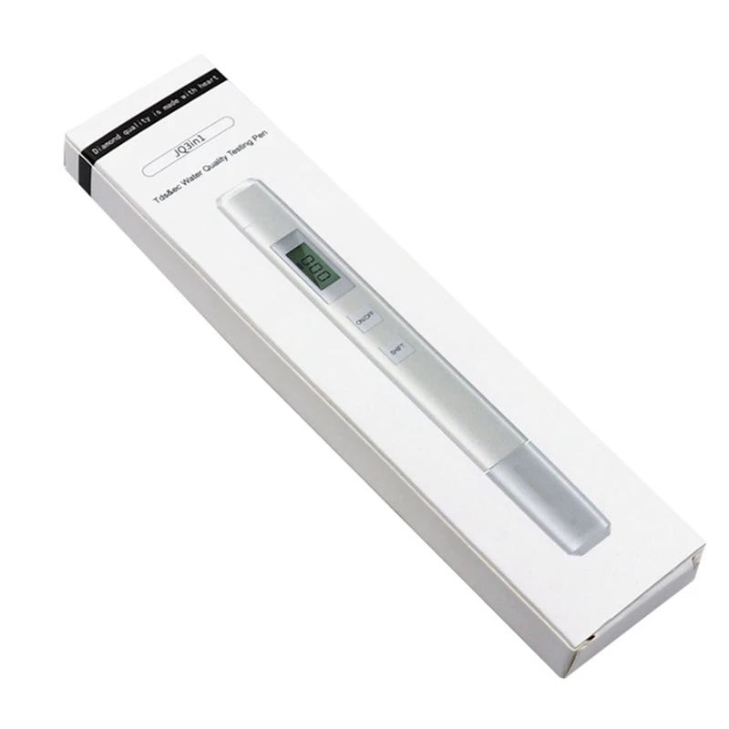TDS Water Quality Monitor Pen Tester Meter Portable LCD Screen Digital Easy Reading for Drinking Water Aquariums
TDS Water Quality Monitor Pen Tester Meter Portable LCD Screen Digital Easy Reading for Drinking Water Aquariums