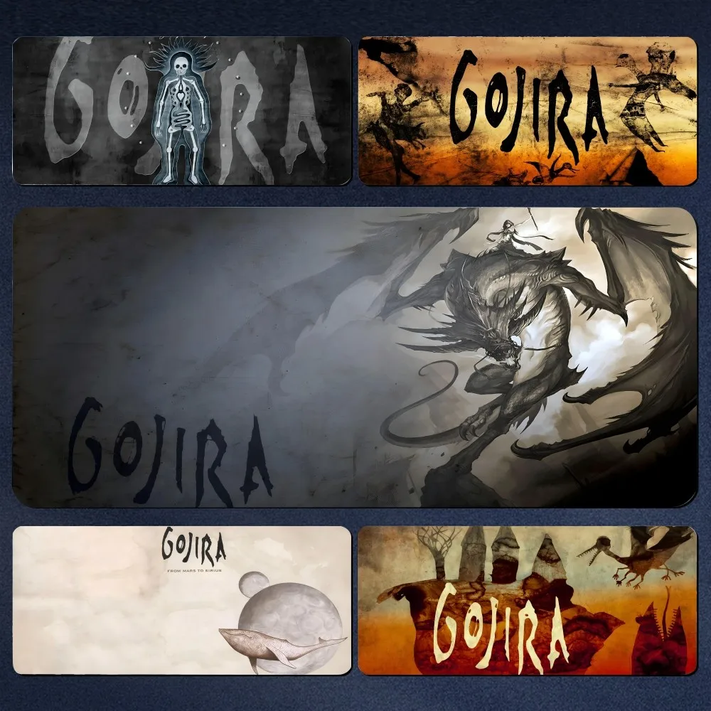 Коврик для мыши Gojira Band большие аксессуары компьютерных игр коврики настольные