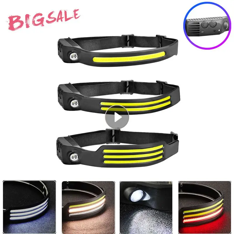 COB LED Headlamp Sensor Headlight With Built-in Battery Flashlight USB Rechargeable Head Lamp Torch 4 Lighting Modes Work Light
COB LED Headlamp Sensor Headlight With Built-in Battery Flashlight USB Rechargeable Head Lamp Torch 4 Lighting Modes Work Light