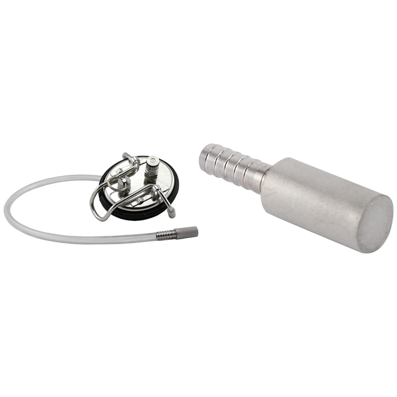 1 Set Carbonation Keg Lid Home Brew Beer Making Tool & 1 Pcs 0.5 Diffusion Stone Steel Beer Carbonation Aeration
1 Set Carbonation Keg Lid Home Brew Beer Making Tool & 1 Pcs 0.5 Diffusion Stone Steel Beer Carbonation Aeration