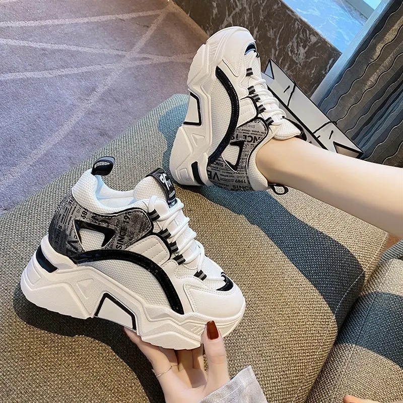 Platform Sneakers for Women White Shoes Inner Heightening Sneaker Female Tennis Breathable Comfortable Casual Jogging Shoe Lady
Platform Sneakers for Women White Shoes Inner Heightening Sneaker Female Tennis Breathable Comfortable Casual Jogging Shoe Lady