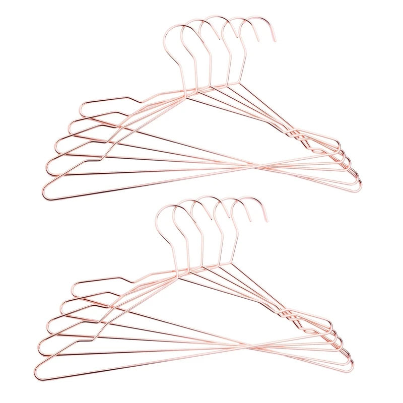 17 Inch Adult Heavy Duty Strong Rose Gold Clothes Hangers, Coat Hangers, Suit Hangers With Notches (Pack Of 10)
17 Inch Adult Heavy Duty Strong Rose Gold Clothes Hangers, Coat Hangers, Suit Hangers With Notches (Pack Of 10)