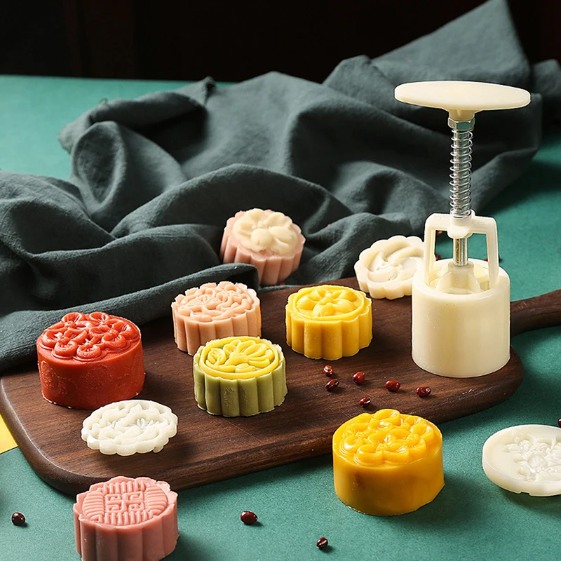 Mid-Autumn Festival Mooncake Mold Chinese Style Cookie Cutter Mung Bean Hand Pressure Fondant Moon Cake Mould 
Mid-Autumn Festival Mooncake Mold Chinese Style Cookie Cutter Mung Bean Hand Pressure Fondant Moon Cake Mould