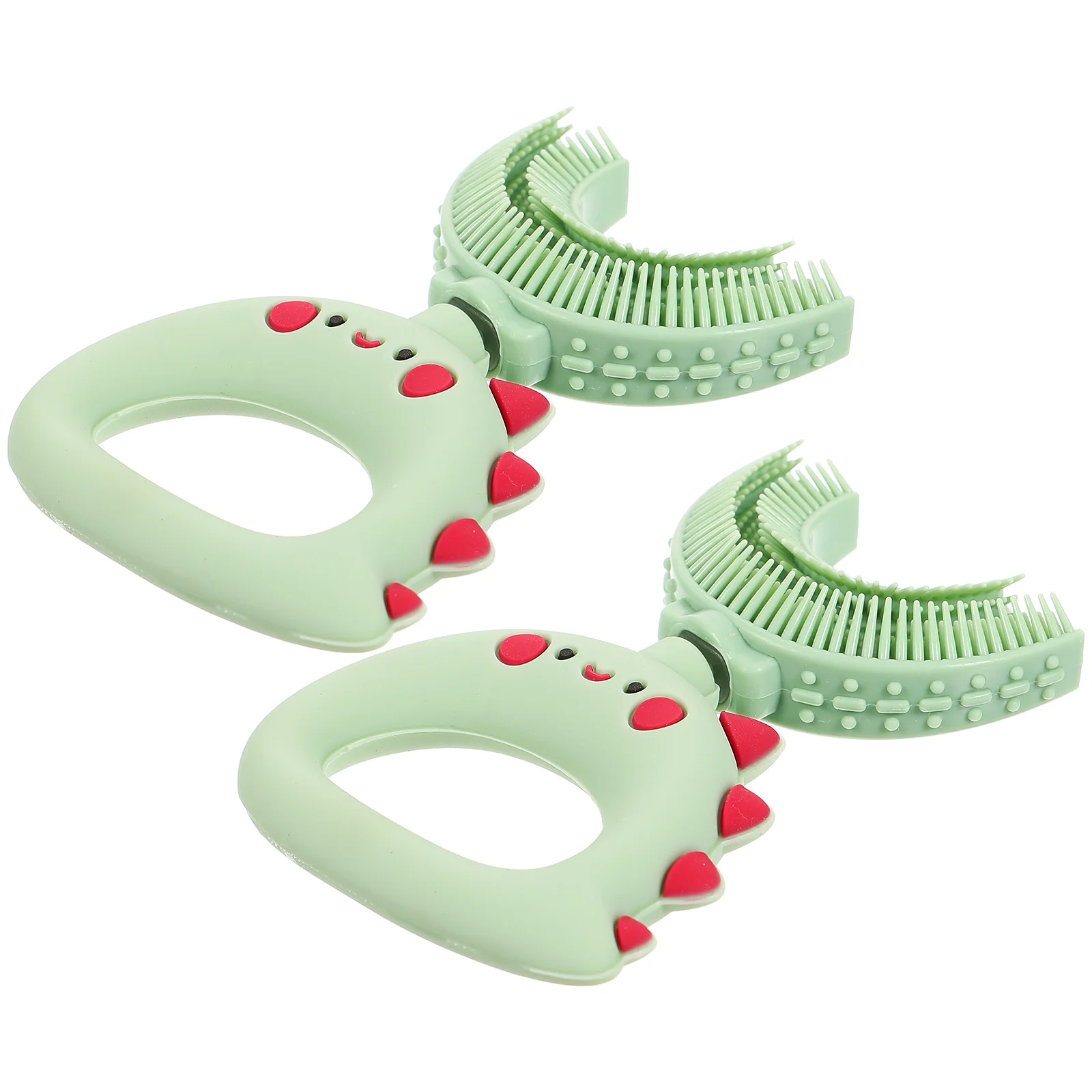 2 Pcs Tooth Brush Cartoon Bite-resisting Portable Kids Adorable Dinosaur Children Baby
2 Pcs Tooth Brush Cartoon Bite-resisting Portable Kids Adorable Dinosaur Children Baby