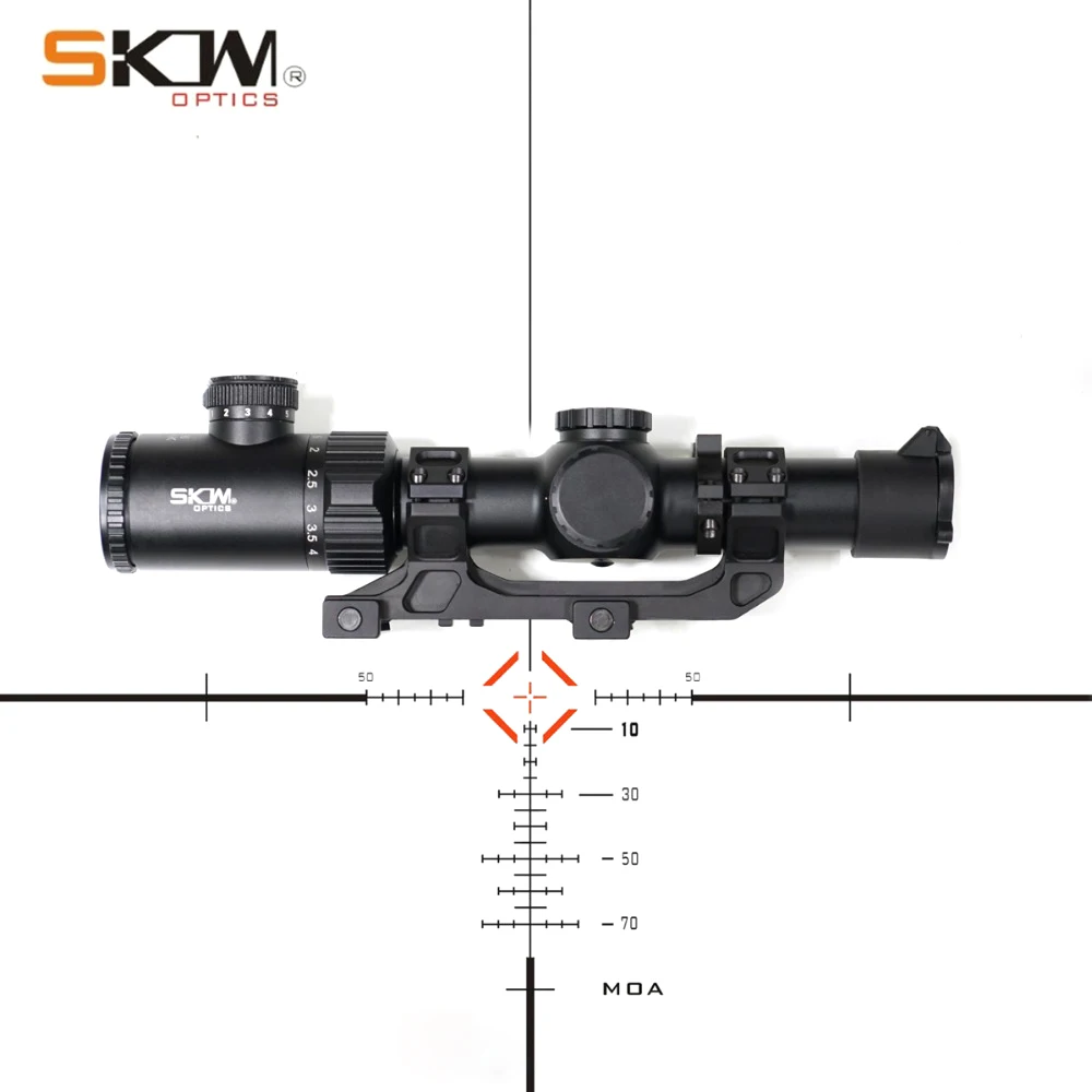 Оптический прицел SKWoptics 1,25-5x26, компактный оптический прицел, тактический прицел
Оптический прицел SKWoptics 1,25-5x26, компактный оптический прицел, тактический прицел
