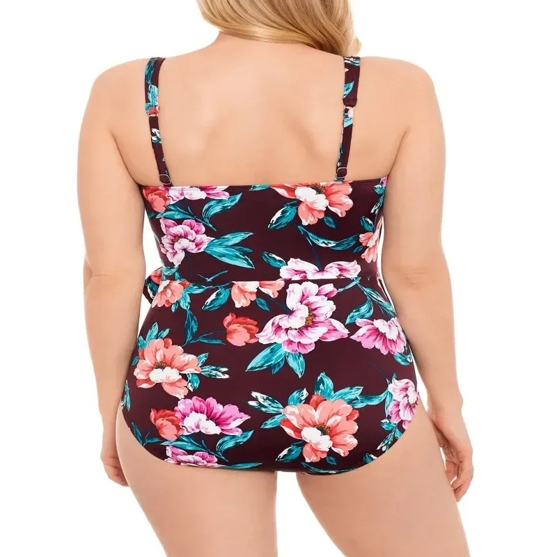Women's Stylish Plus Size Faux Wrap Celeste 1PC Bikini Swimsuit for Beach Pool Bathing Suit
Women's Stylish Plus Size Faux Wrap Celeste 1PC Bikini Swimsuit for Beach Pool Bathing Suit