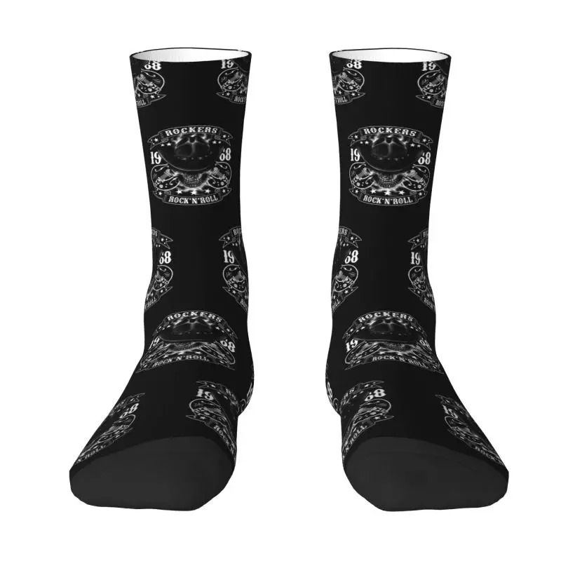 Rockabilly Skull 1968 Rockers Rock N Roll Guitars Bikers Dress Socks Men Women Warm Fashion Crew Socks
Rockabilly Skull 1968 Rockers Rock N Roll Guitars Bikers Dress Socks Men Women Warm Fashion Crew Socks