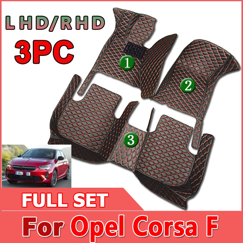 Автомобильные коврики для Opel Corsa F 2019 ~ 2022, автомобильные коврики для защиты от грязи, автомобильные коврики, автомобильные аксессуары
Автомобильные коврики для Opel Corsa F 2019 ~ 2022, автомобильные коврики для защиты от грязи, автомобильные коврики, автомобильные аксессуары