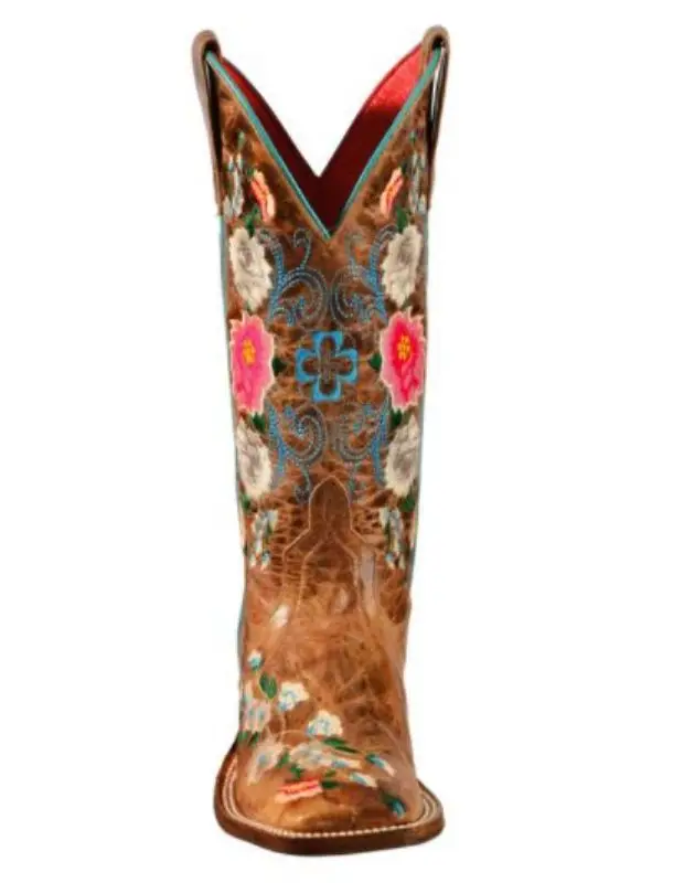 Women Handmade Embroidery Rose Garden Western Cowboy Boots PU Leather Square Head Thick Heel Deep V-mouth Fashion Boots KP392
Women Handmade Embroidery Rose Garden Western Cowboy Boots PU Leather Square Head Thick Heel Deep V-mouth Fashion Boots KP392