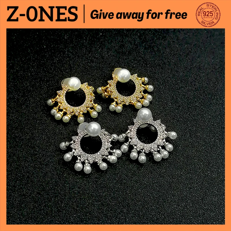 S925 sterling silver women pearl earrings gear drop earrings exaggerated banquet monaco jewelry
S925 sterling silver women pearl earrings gear drop earrings exaggerated banquet monaco jewelry